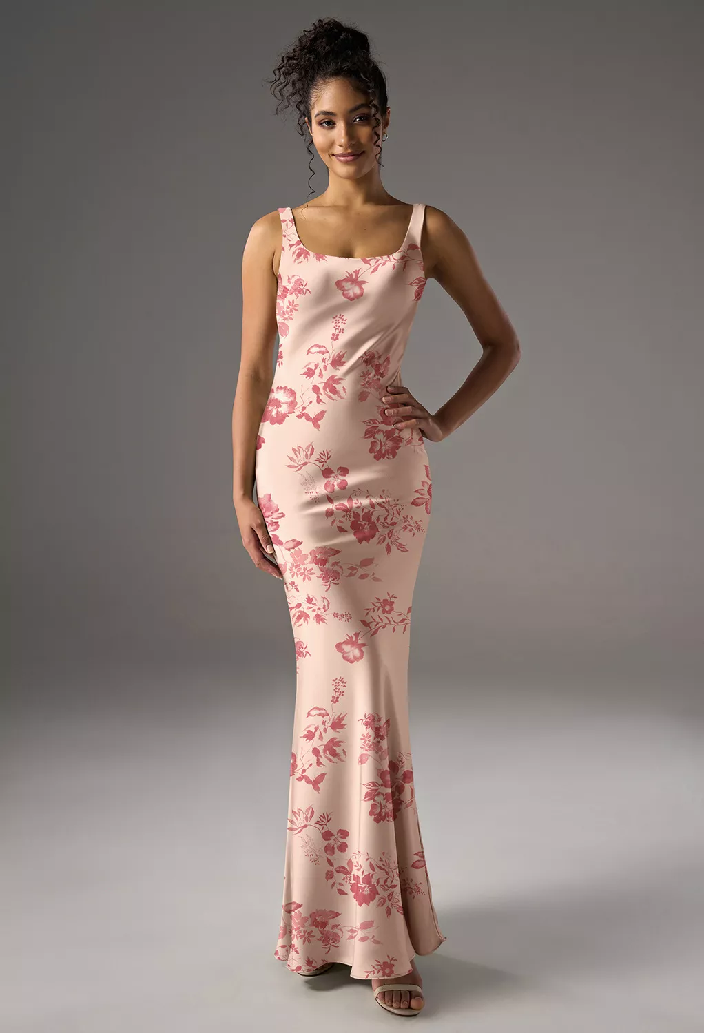 AW Armaan Pink Cherry Blossom  Black Tie Wedding Guest Dresses